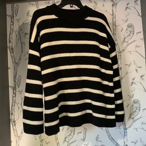 Rib-knit HM sweater